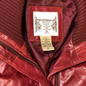 Ruff Hewn women’s jacket MED red